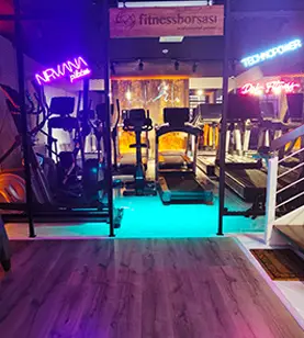 Showroom kardiyo bölümü